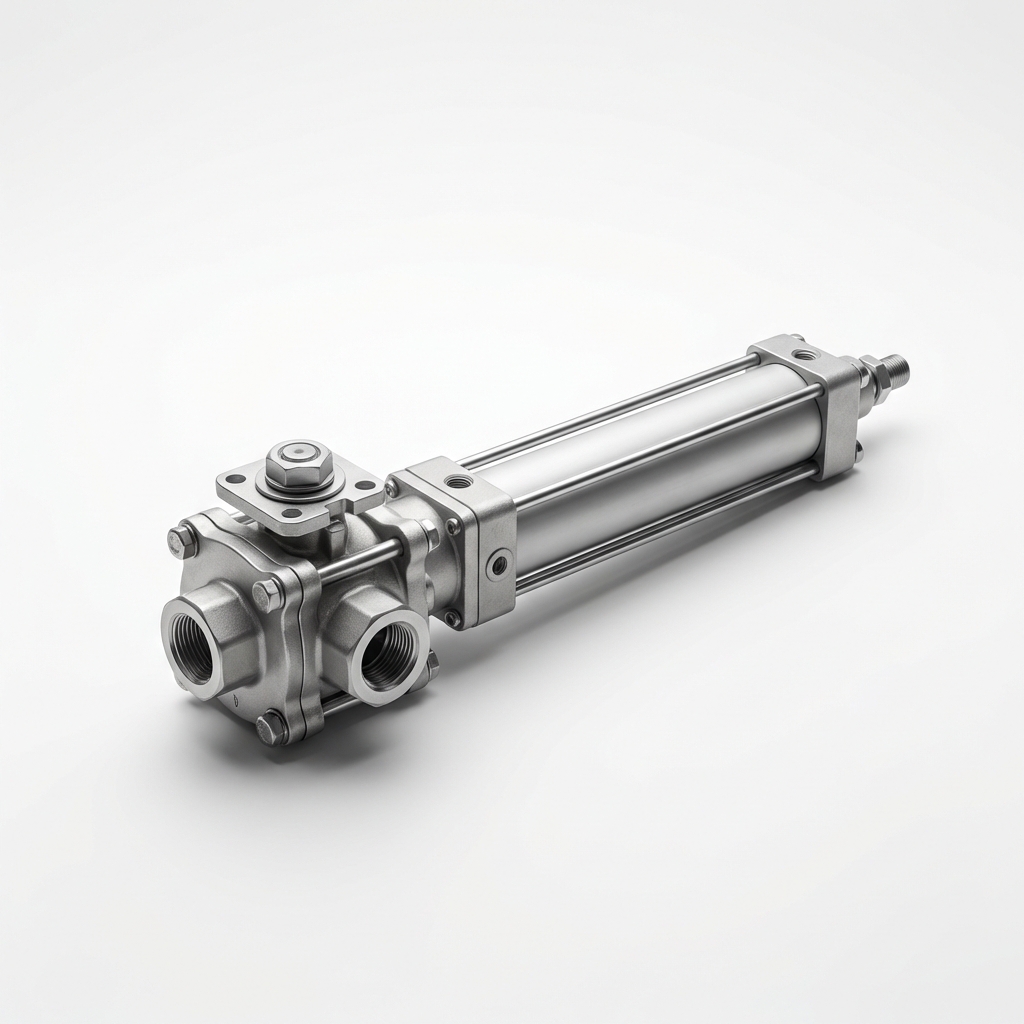 4 Yollu Vana Pnömatik Piston